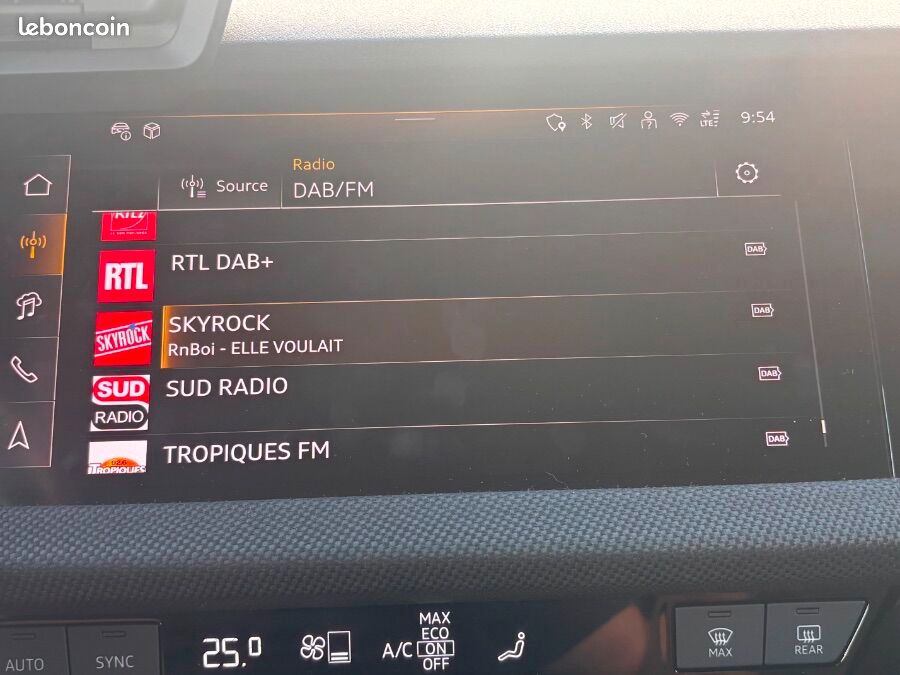 Audi A3 sportback IV New 40 TFSIe 204 25.7kWh S tronic S line 142Kms Elect. WLTP Key Less Hayon EL (image 32)