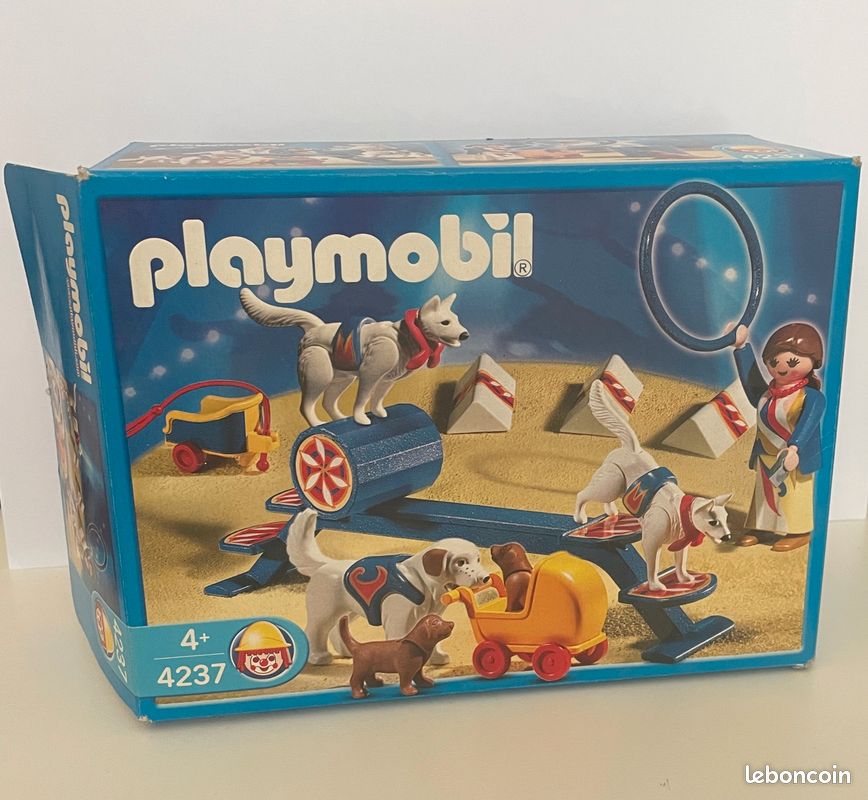 Gros Lot Playmobil Cirque Vintage - Réf 4233 Et 4236 - Occasion