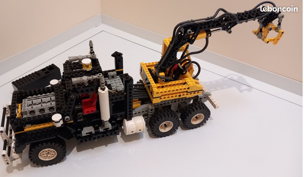 Légo Technic 8868 Air Tech Claw Rig Complet Notice Pas de