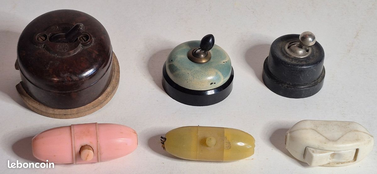 Électricité vintage intérrupteurs (image 2)