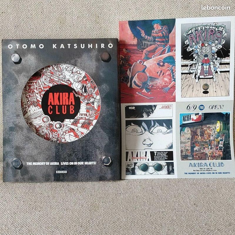 "Akira Club" d'Otomo Katsuhiro (Anglais & Japonais) (image 2)