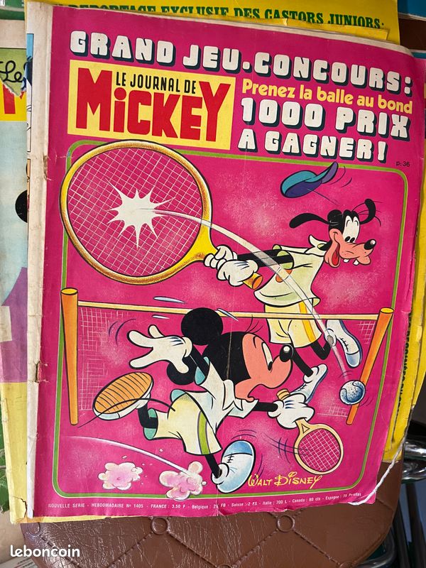 Journal De Mickey N°1 À VENDRE! - FR