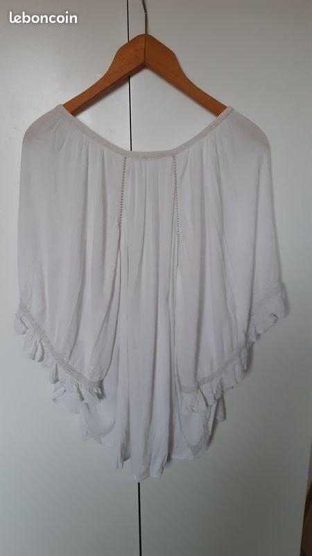 Blouse femme blanche Gémo taille S (image 7)