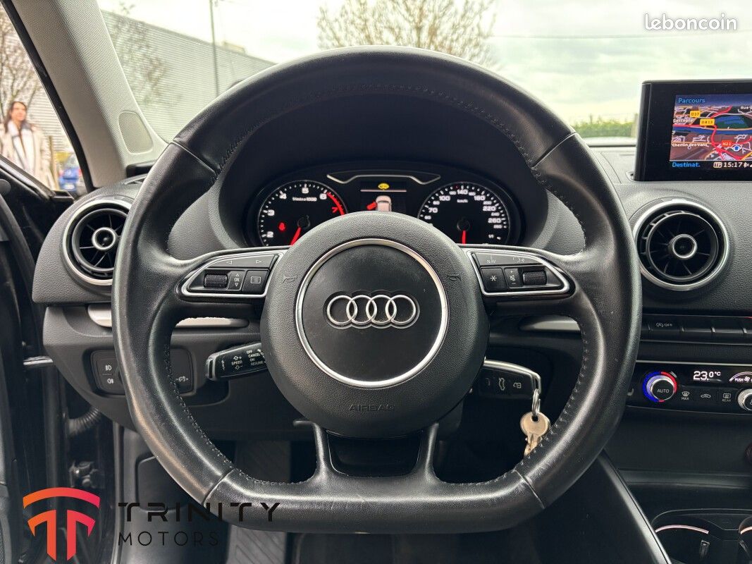 Audi A3 1.4 TFSI 122CH AMBITION + PREMIERE MAIN + FIXATION CROCHET + ENTRETIEN A JOUR + GARANTIE (image 14)