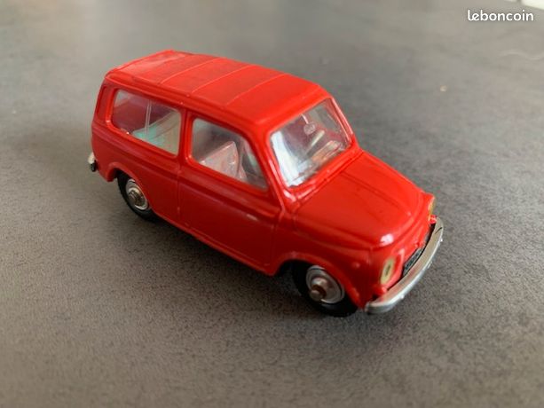 Miniature NOREV 1/43 - Fiat 500 Jardinière N°20 - Beige - Boîte D'origine - Occasion