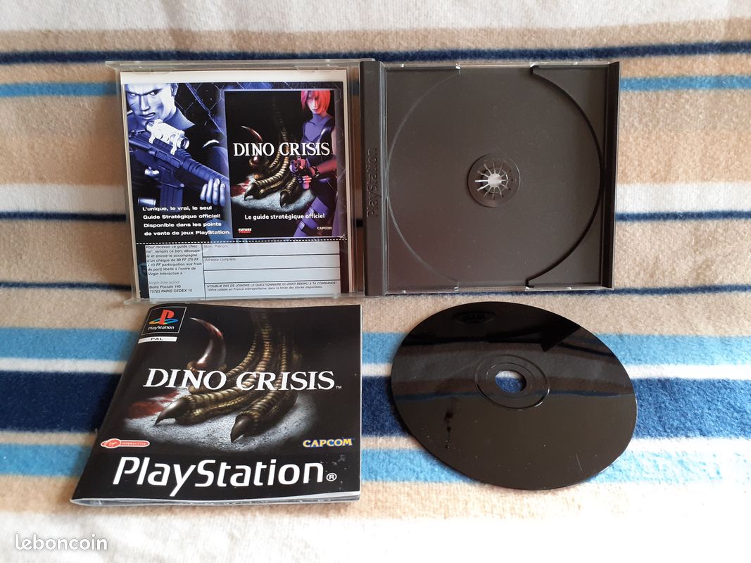 TBE COMPLET Dino Crisis 1 complet PS1 PSX PlayStation Pal FR en Français (image 2)