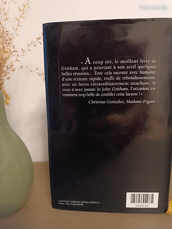 Roman broché " l'idéaliste" de John Grisham (image 3)