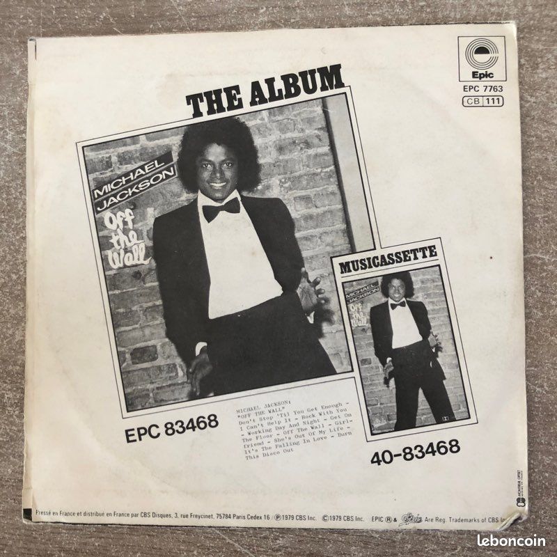 Michael Jackson don’t stop enough 45T jukebox (image 2)