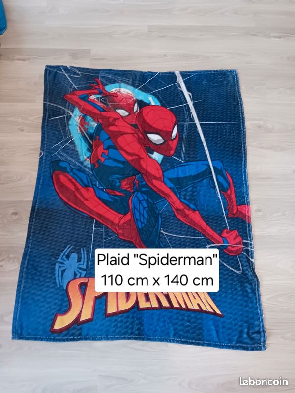 Plaid Spiderman 110x140 cm (image 1)