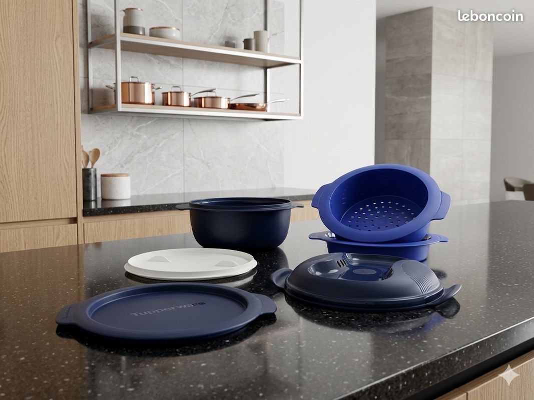 Voici Un Descriptif Du Tupperware Micro Urban Family Bleu Fonc%c3%a9 30 L 35353 Un Cu