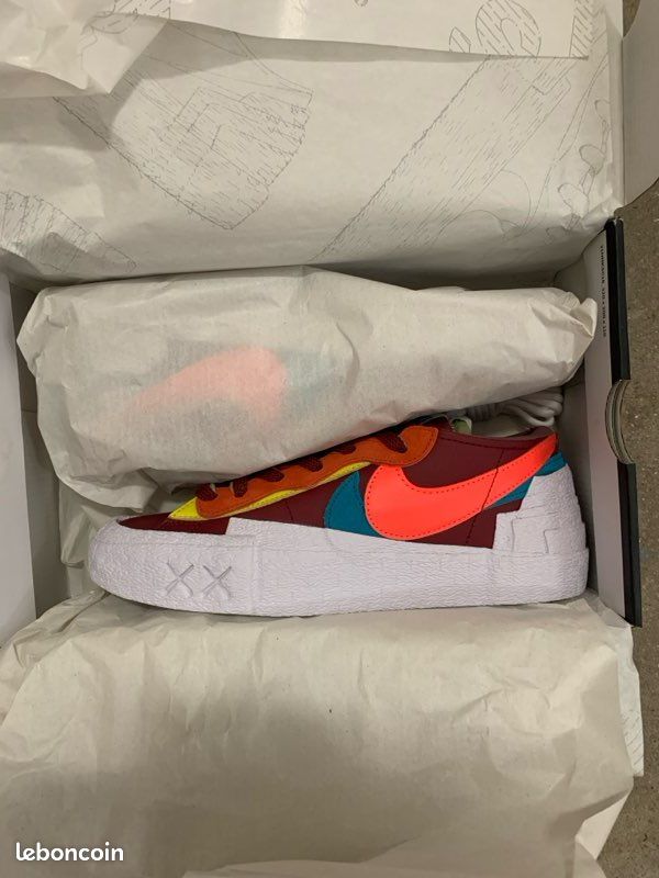 Basket Nike blazer low sacai kaws (image 2)