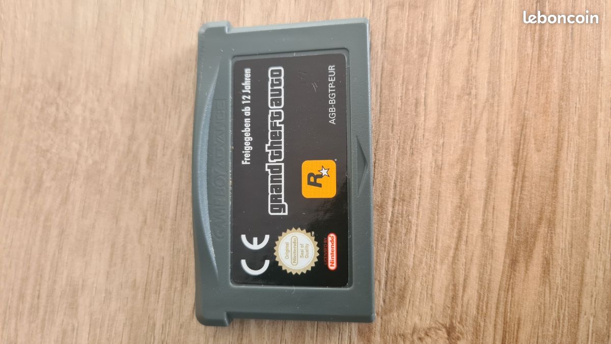 Jeu Grand Theft Auto GBA Jeux vidéo