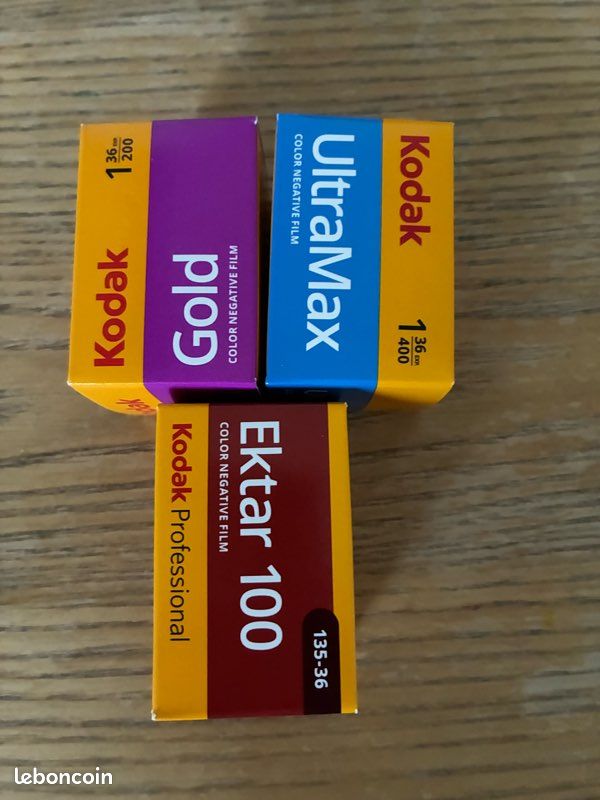 Lot de 3 Pellicules Orwo WOLFEN NC500 35mm 36 poses Lot de 3 Pellicules Orwo WOLFEN NC500 35mm 36 poses