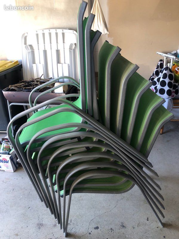 Lot de 8 fauteuils de jardin (image 4)