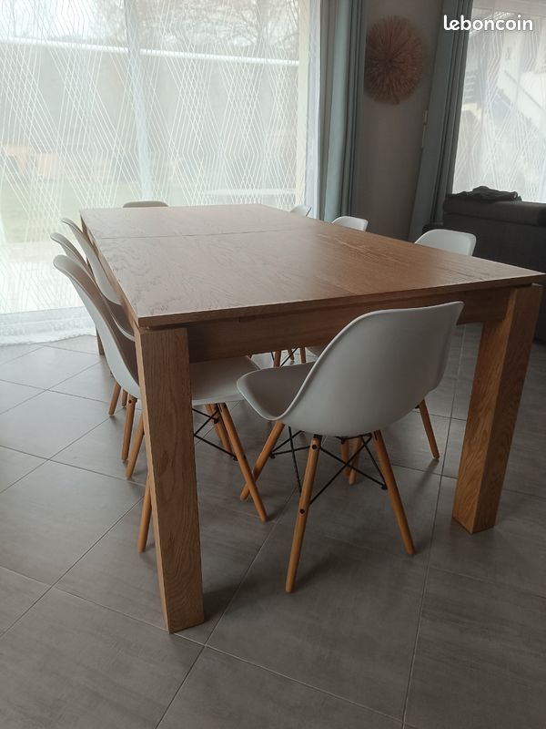 Table à manger extensible 8/12 pers (image 6)