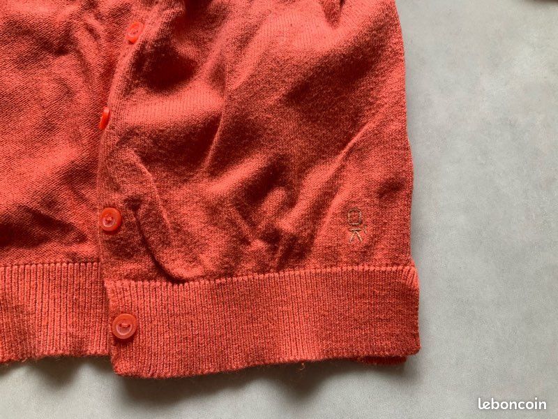 Sweat teddy Lili Gaufrette rose fille | Okaïdi & Obaïbi