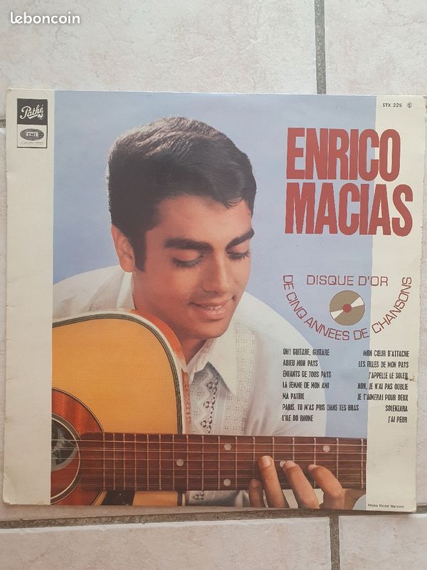 Vinyle 33t enrico macias (image 1)