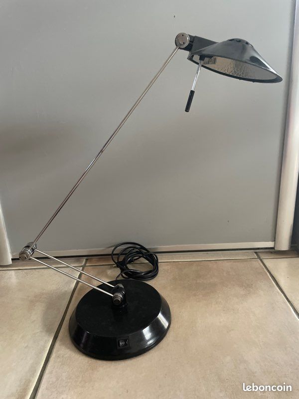 Lampe vintage Aluminor (image 3)
