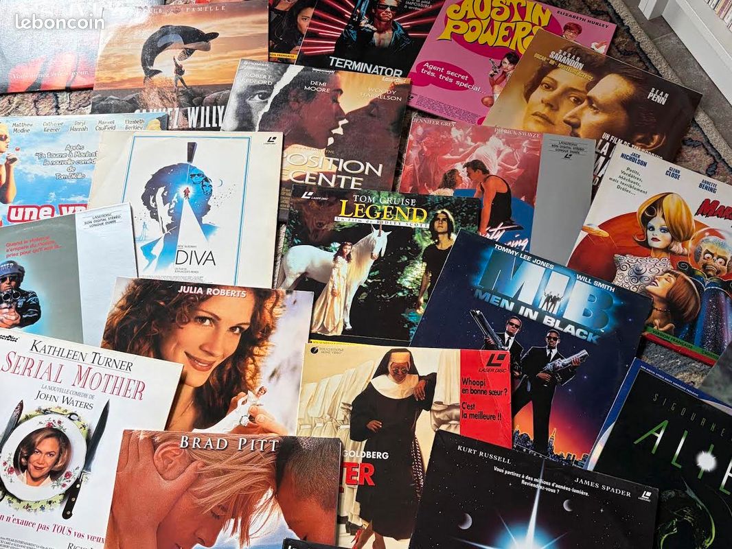 Films laserdiscs (lot de 41) ou à l'unité (image 2)
