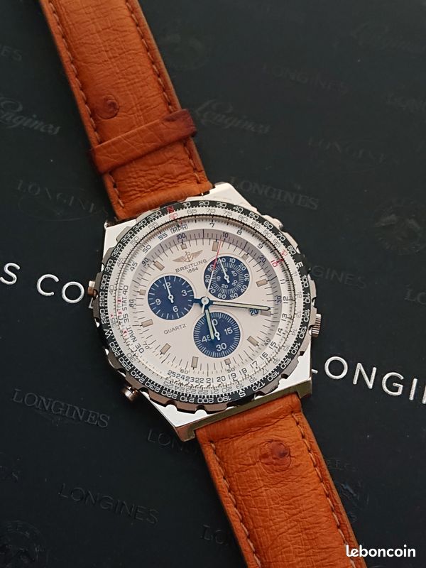 Breitling navitimer Jupiter vintage panda cream dial état collection (image 1)