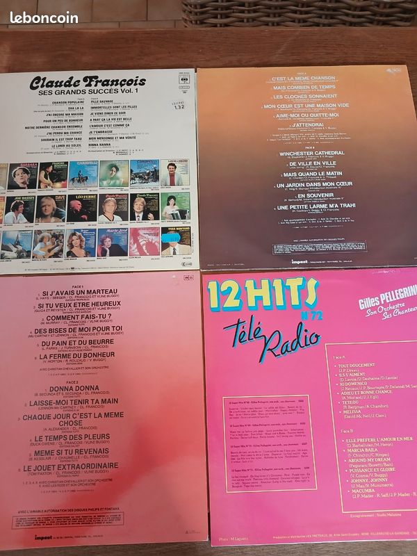 Vinyles 33 tours - CD - Musique