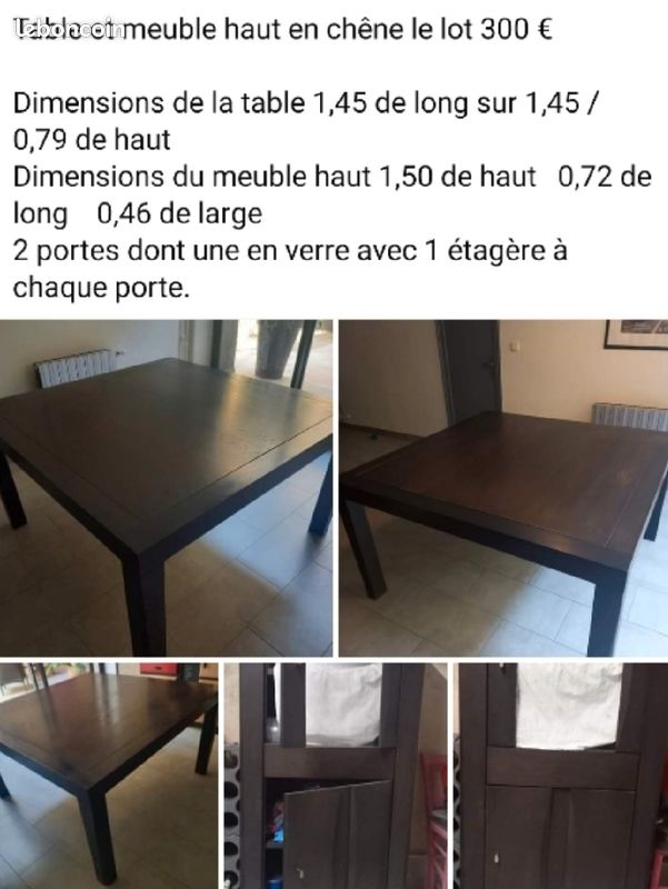 Meuble +table (image 1)