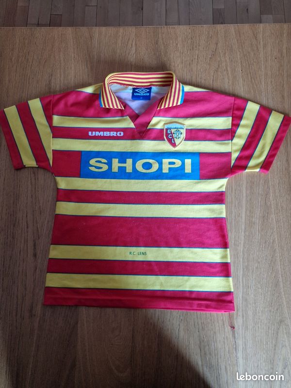 Maillot RC Lens Umbro Homme - Taille S - Neuf Avec étiquettes