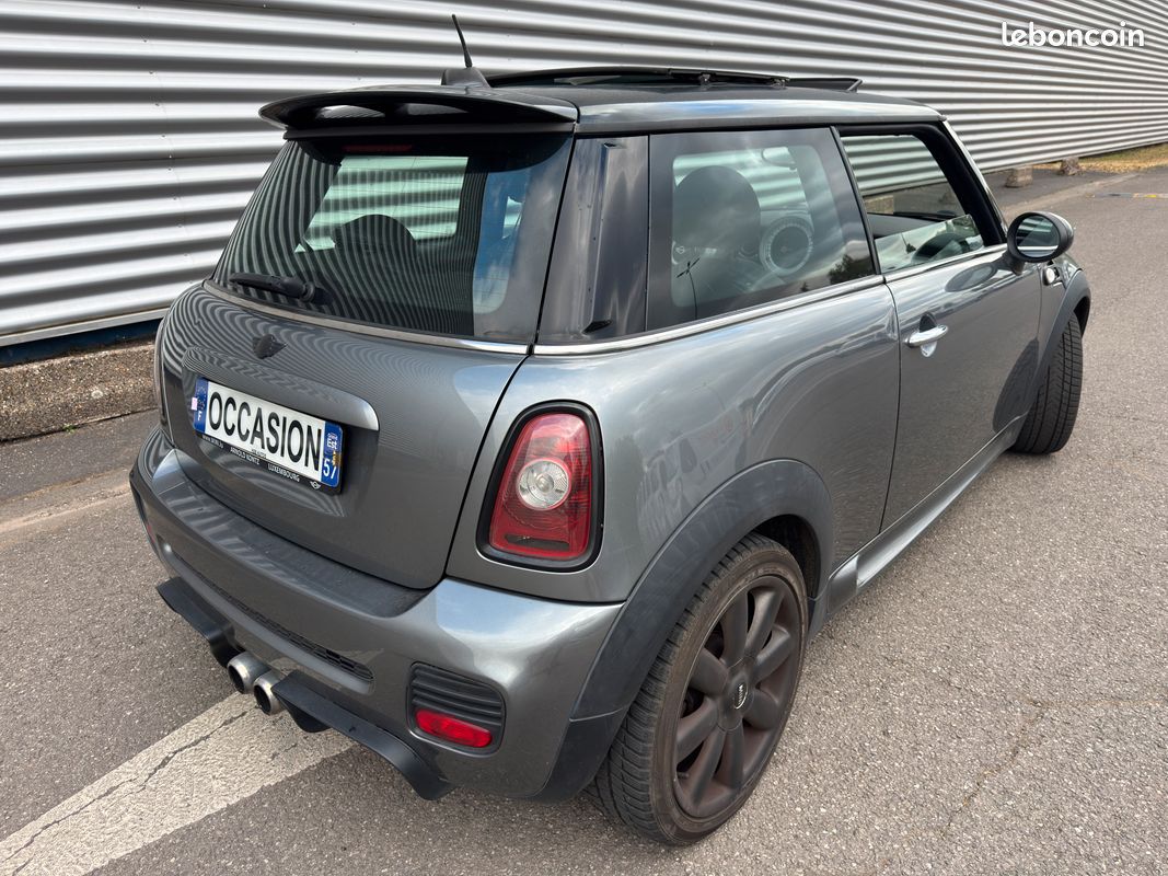 Mini Cooper S R56 1.6 175ch - 2e main - toit ouvrant - sièges cuir chauffants - gps (image 3)