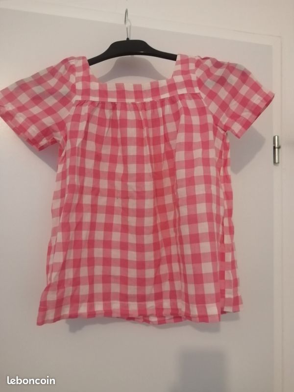 Chemisier enfant coton 100%CFK 10ans (image 1)