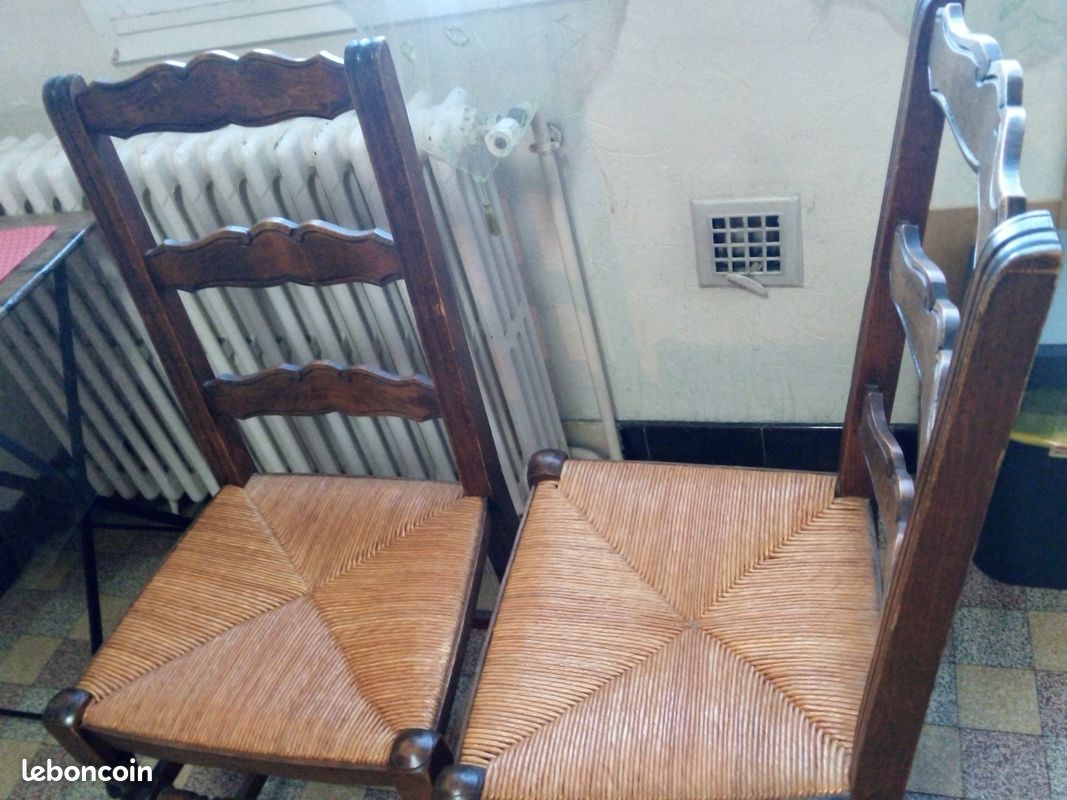 Chaises bois (image 1)