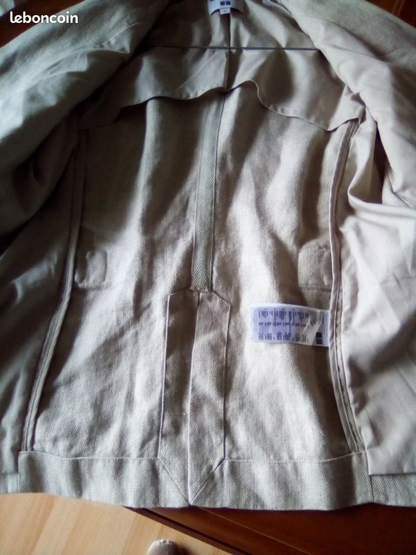 Veste saharienne en lin (image 5)