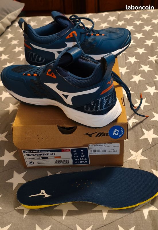 Urgent Neuves, Mizuno Wave Momentum 2 – Pointure 42 (image 3)