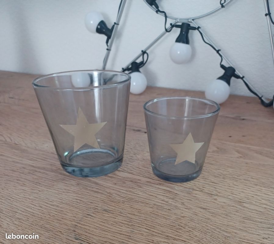 Lot de 2 photophores (image 1)