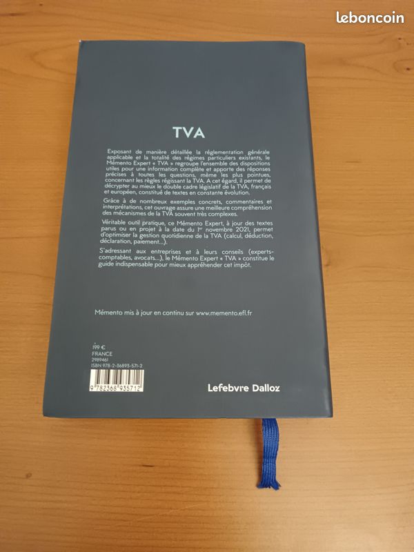 Mémento Expert TVA 2022 – Francis Lefebvre (Lefebvre Dalloz) (image 2)