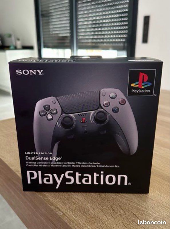 Manette PlayStation 5 DualSense Edge - Édition Limité 30ème Anniversaire, Gris, Neuf