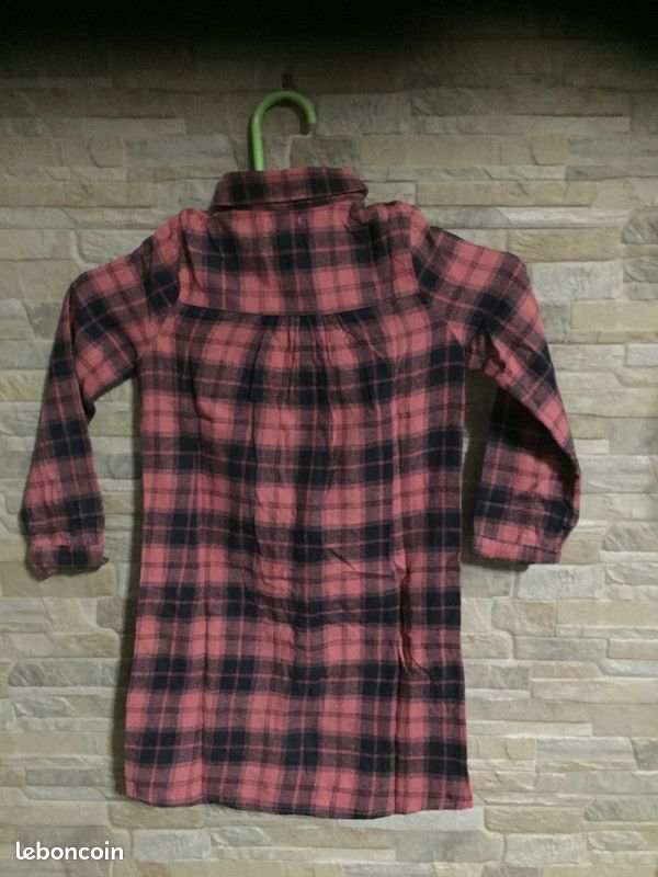 Robe à carreaux Kiabi 6A (image 2)