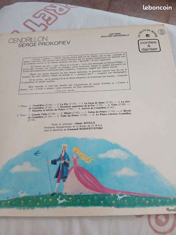 Serge prokofiev, cendrillon contes à danser par Odette Joyeux (image 3)