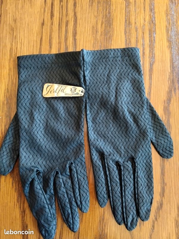 Gants noirs de cérémonie Perfil (image 1)