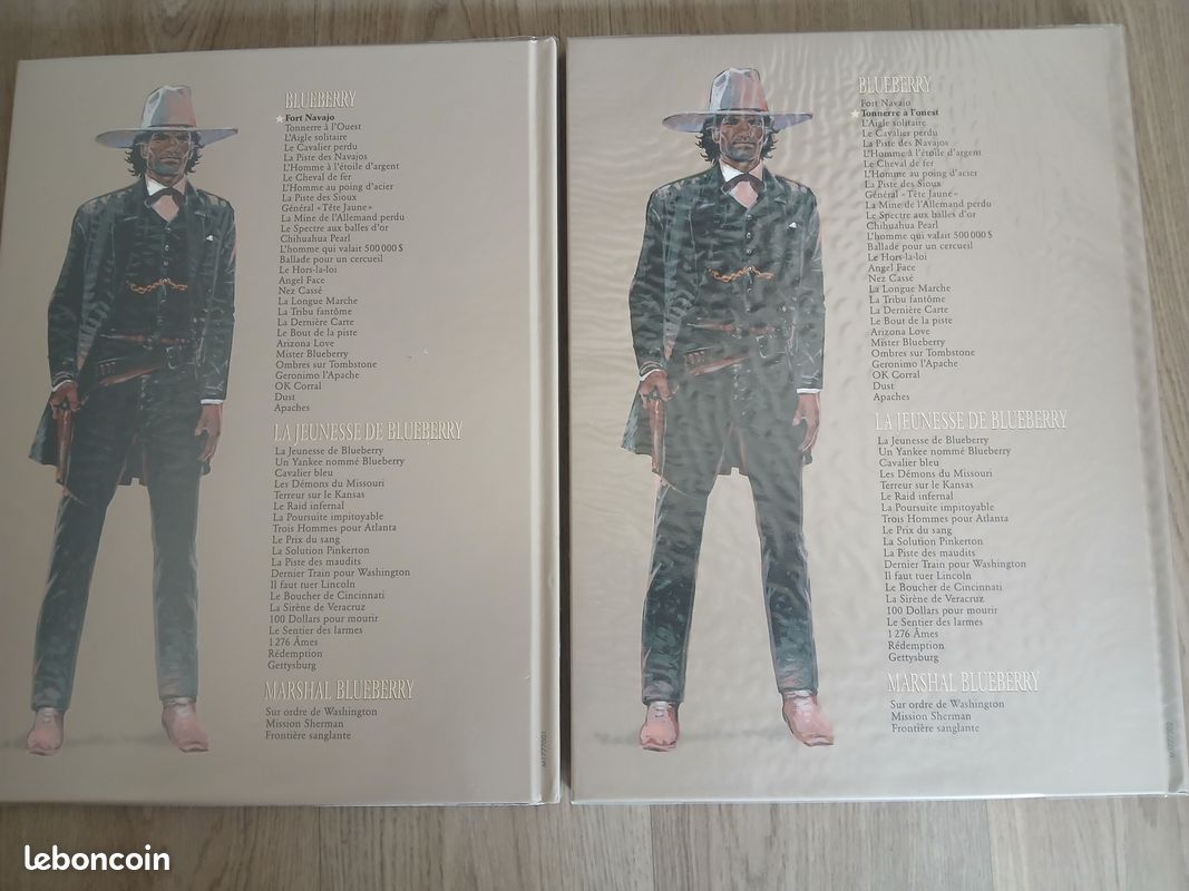 Collection Hachette BD Blueberry - Lot 2 premiers tomes (image 2)