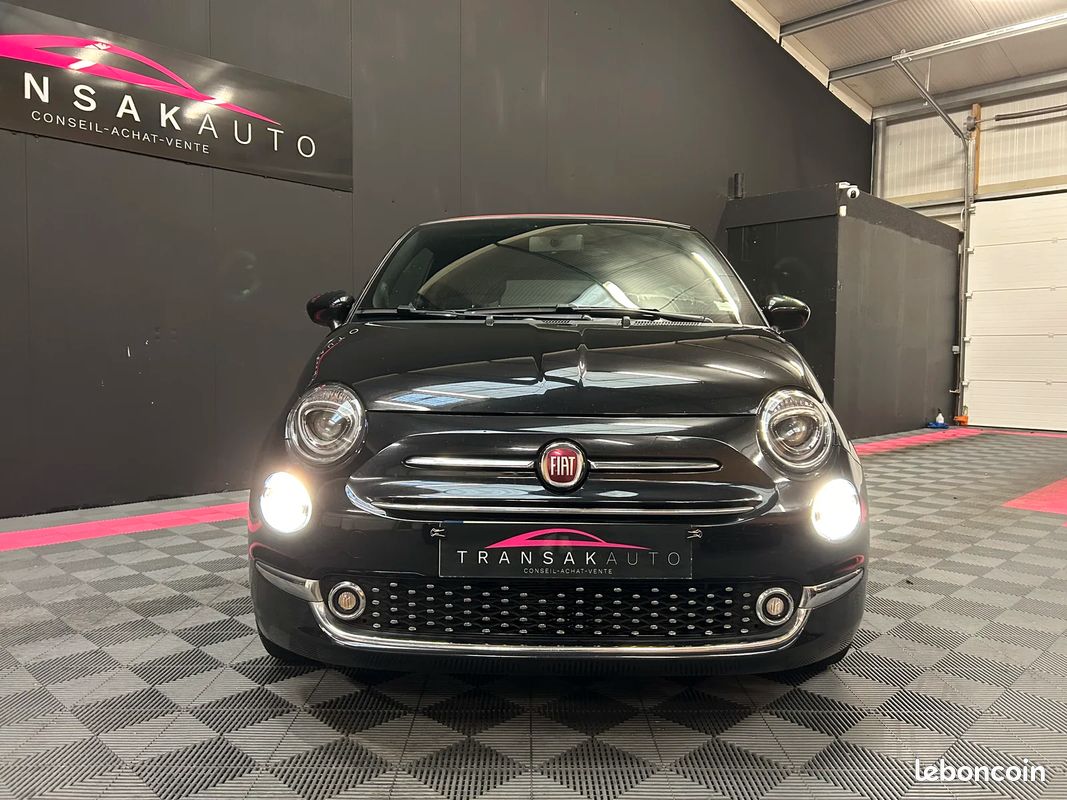 Fiat 500C Dolcevita 70 ch CARTE GRISE ETHANOL / 1ère main FR (image 3)