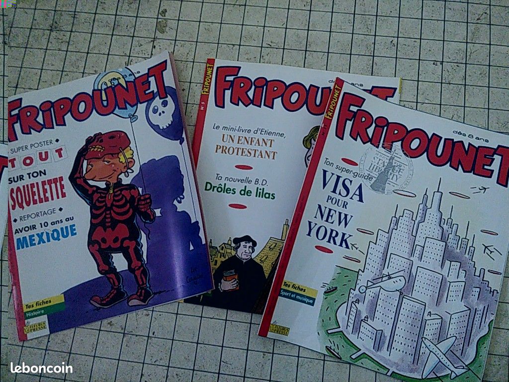 Lot Fripounet magazines (une trentaine) (image 1)