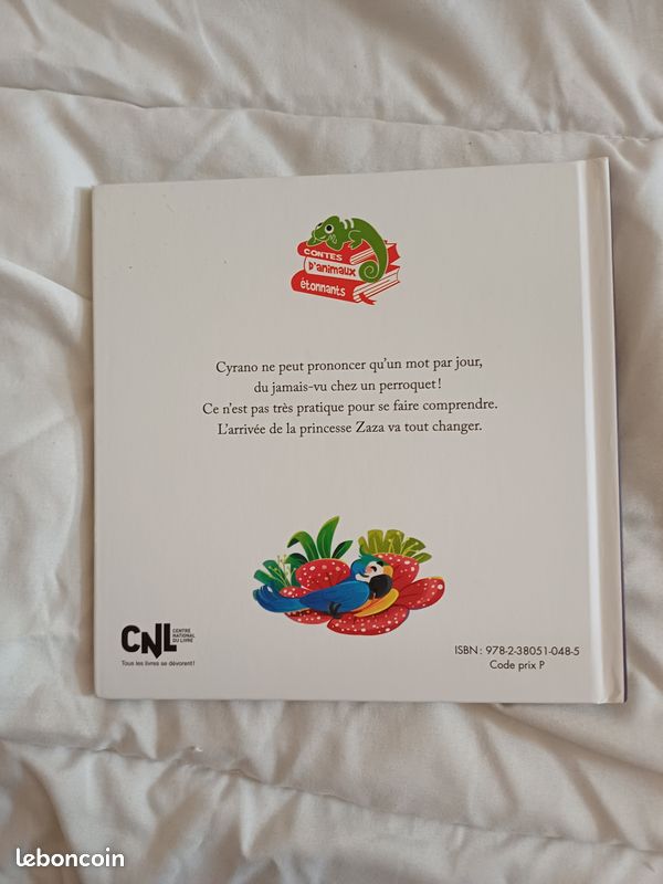 Livre "Le perroquet qui ne pipait mot" (image 2)