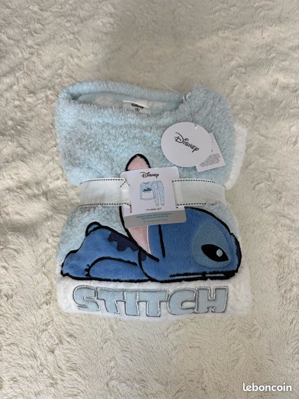 Primark Vetement Femme Stitch Pyjama Set Doux Stitch Taille S Neuf