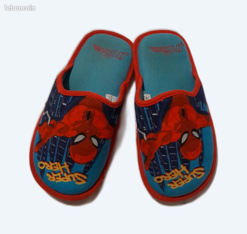 Pantoufles garçon Spiderman (image 1)