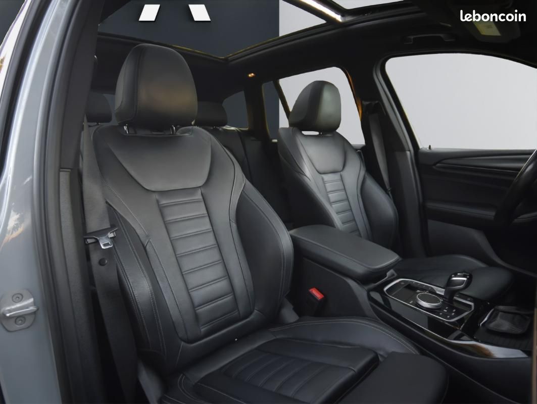 BMW X3 xDrive30e 292ch M Sport -Toit ouvrant - Carplay Sièges chauffants/Mémoire Affichage tete h... (image 9)