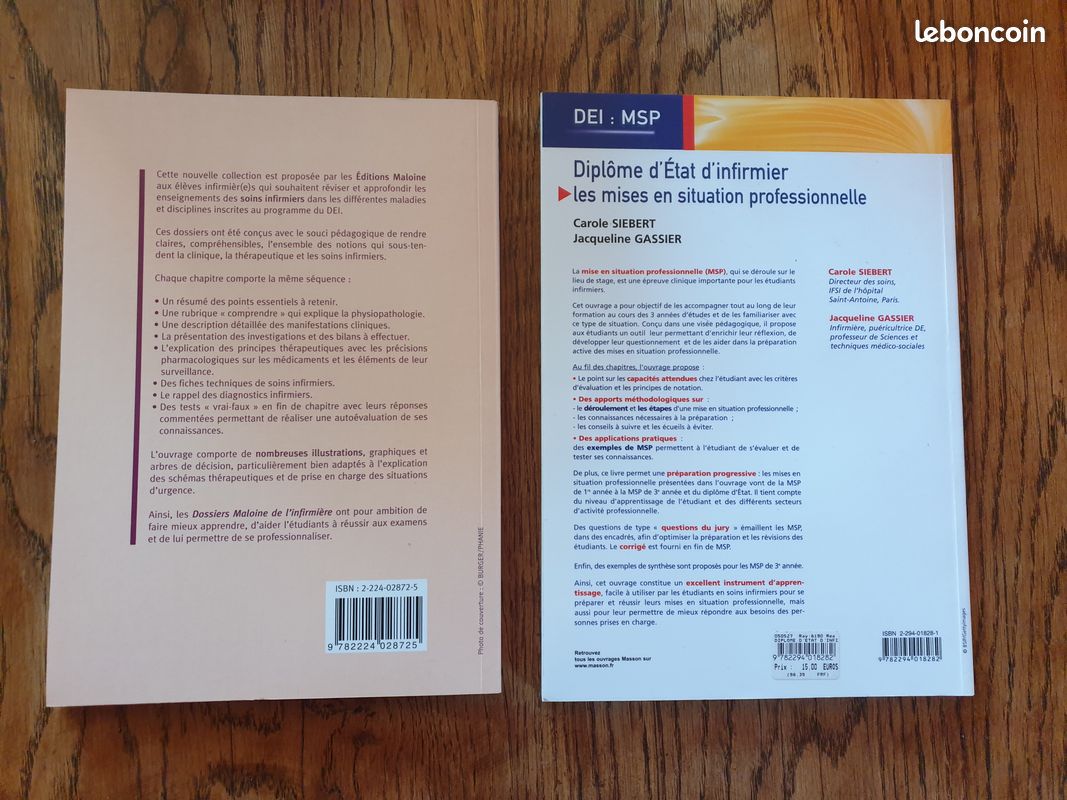 Livres Neurologie Soins infirmiers & Diplôme d'état d'infirmier (image 2)
