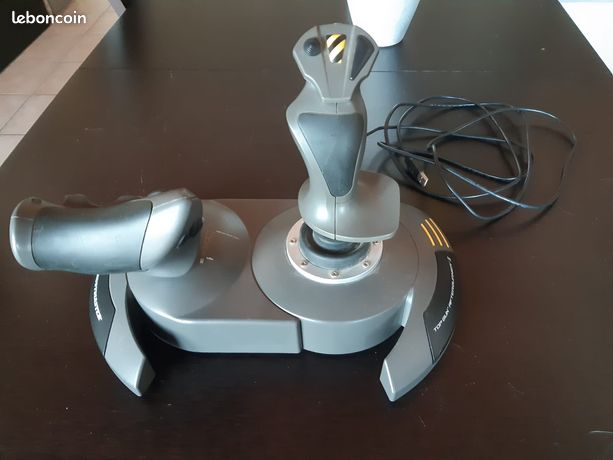 TOP GUN THRUSTMASTER officiel haut pistolet joystick port PC 15 broches