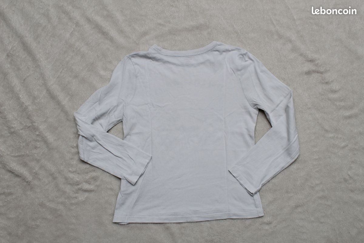 T-shirt ML imprimé 10 ans (image 3)