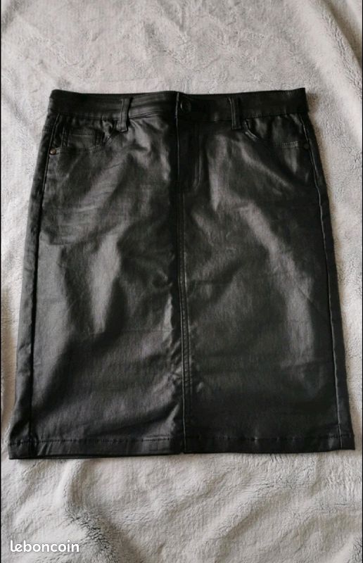 Jupe Simili cuir (image 1)