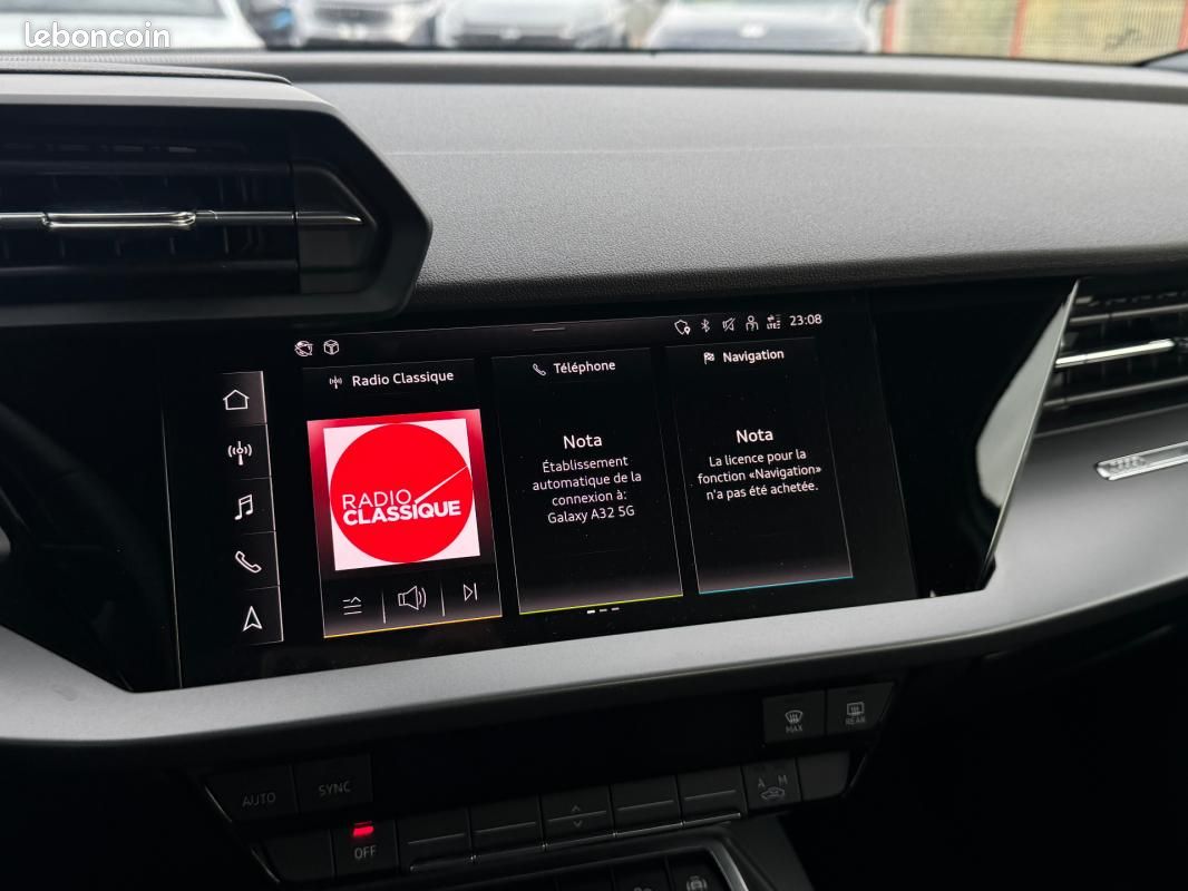 Audi A3 Berline TFSI Mild Hybrid 116 S tronic 7 Design (image 9)